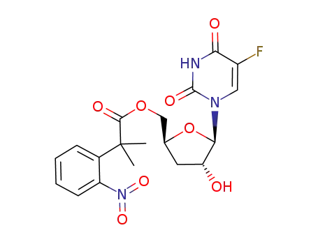 5'-[2-methyl-2-(2-nitrophenyl)propionyl]-2'-deoxy-5-fluorouridine