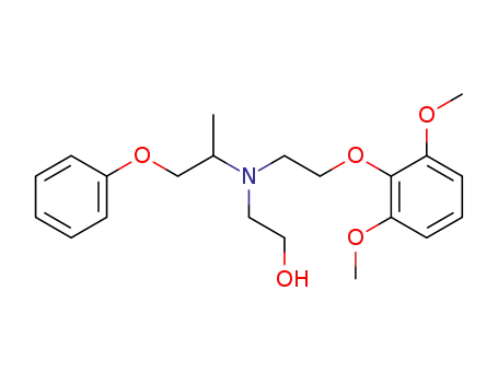 2-[[2-(2,6-dimethoxyphenoxy)ethyl](1-methyl-2-phenoxyethyl)amino]-1-ethanol