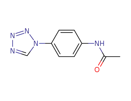 Molecular Structure of 309742-07-2 (N-[4-(1H-tetrazol-1-yl)phenyl]acetamide)
