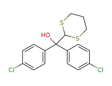 bis(4-chlorophenyl)(1,3-dithian-2-yl)methanol