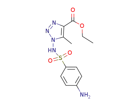 1-(4'aminophenylsulfonylamino)-5-methyl-1H-[1,2,3]-triazole-4-carboxylic acid ethyl ester