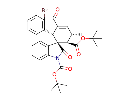 Molecular Structure of 1222872-18-5 (C<sub>31</sub>H<sub>34</sub>BrNO<sub>6</sub>)