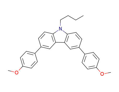 9-butyl-3,6-bis(4-methoxyphenyl)carbazole