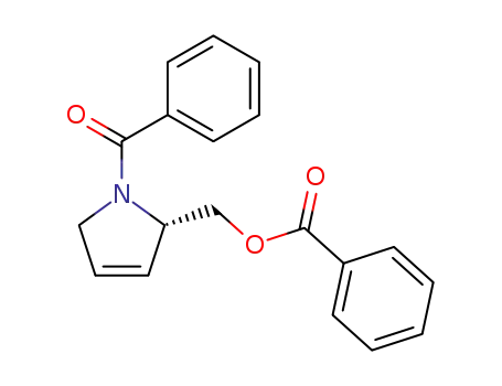 1H-Pyrrole-2-methanol, 1-benzoyl-2,5-dihydro-, benzoate (ester), (2S)-