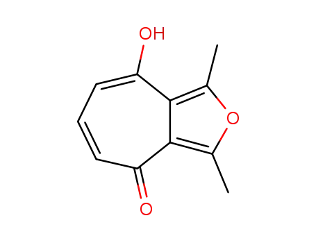 8-hydroxy-1,3-dimethyl-4H-cyclohepta[c]furan-4-one
