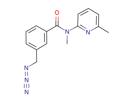 N-methyl-(3-methylbenzyl)-3-methylazidobenzamide