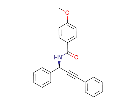 (R)-N-(1,3-diphenylprop-2-ynyl)-4-methoxybenzamide