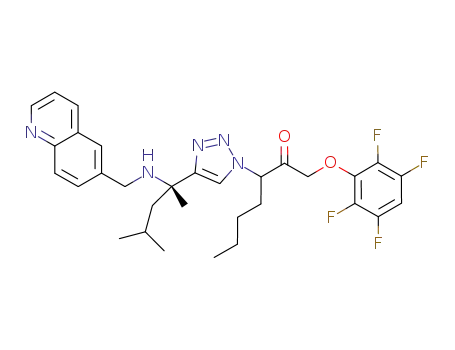 C<sub>31</sub>H<sub>35</sub>F<sub>4</sub>N<sub>5</sub>O<sub>2</sub>