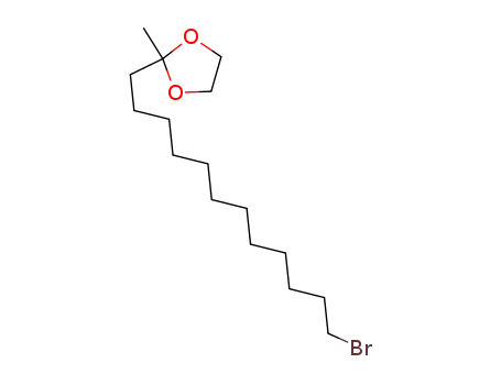 2-(12-bromododecyl)-2-methyl-1,3-dioxolane