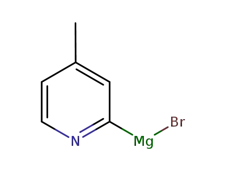 Molecular Structure of 113170-67-5 (4-METHYL-2-PYRIDYLMAGNESIUM BROMIDE)