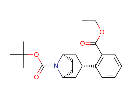 8-Azabicyclo[3.2.1]octane-8-carboxylic acid, 3-[2-(ethoxycarbonyl)phenyl]-, 1,1-dimethylethyl ester, endo-