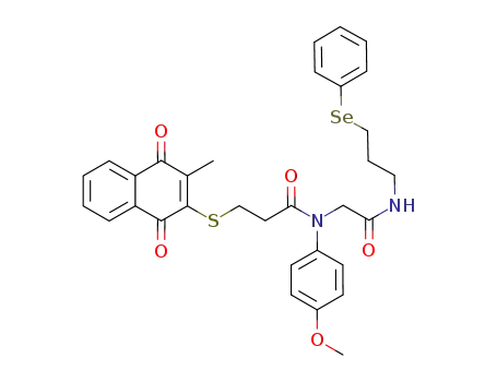 C<sub>32</sub>H<sub>32</sub>N<sub>2</sub>O<sub>5</sub>SSe