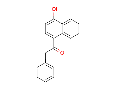 Molecular Structure of 3669-43-0 (Ethanone, 1-(4-hydroxy-1-naphthalenyl)-2-phenyl-)