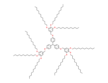 Molecular Structure of 1063745-70-9 (tris[4-(3,4,5-tridodecyloxybenzyloxy)phenyl]methane)