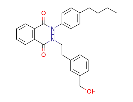 N<sup>(1)</sup>-(4-butylphenyl)-N<sup>(2)</sup>-(3-(hydroxymethyl)phenethyl)phthalamide