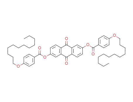 Molecular Structure of 1079900-78-9 (2,6-bis(4-dodecyloxybenzoyloxy)-9,10-anthraquinone)