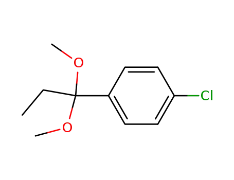 Benzene, 1-chloro-4-(1,1-dimethoxypropyl)-