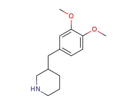 3-[(3,4-Dimethoxyphenyl)methyl]-piperidine HCl