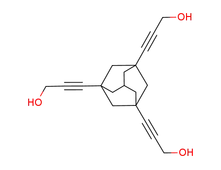 1,3,5-tris(3-hydroxy-1-propynyl)adamantane