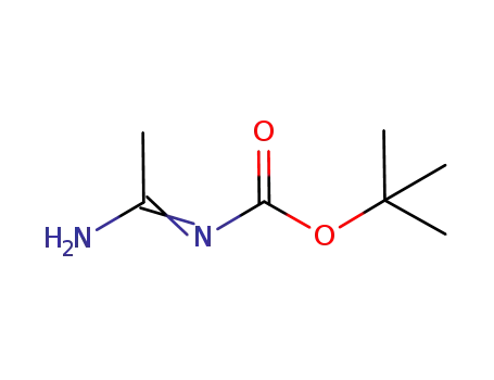 Molecular Structure of 96405-15-1 (Carbamic acid, (1-iminoethyl)-, 1,1-dimethylethyl ester (9CI))
