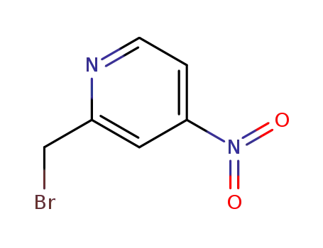 Molecular Structure of 442910-43-2 (2-BROMOMETHYL-4-NITROPYRIDINE)