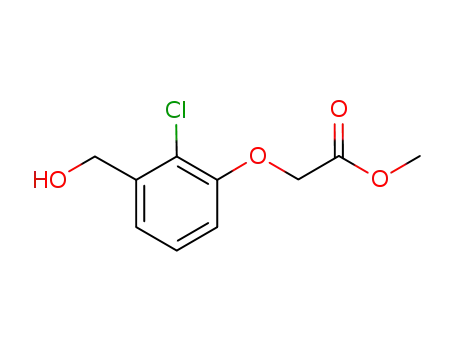 (2-Chloro-3-hydroxymethylphenoxy)acetic acid methyl ester