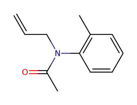 Molecular Structure of 385843-39-0 (Acetamide,  N-(2-methylphenyl)-N-2-propenyl-  (9CI))