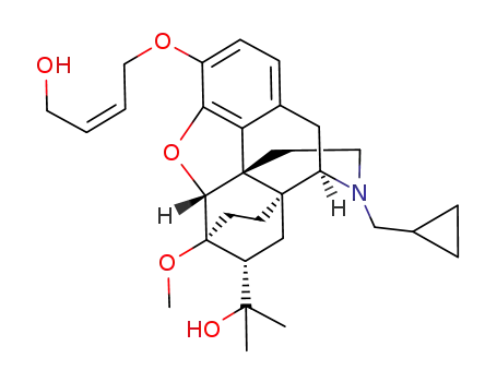 3-O-[(Z)-4-hydroxy-but-2-enyl]diprenorphine