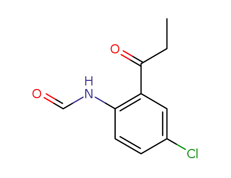 N-(4-chloro-2-propionylphenyl)formamide