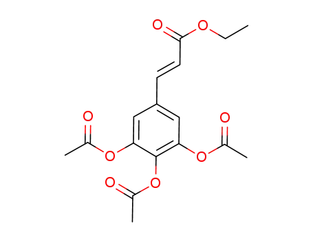 ethyl 3,4,5-triacetoxycinnamate