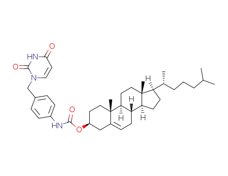 1-(4-(cholesterylcarbonylamino)benzyl)uracil