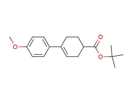 3-Cyclohexene-1-carboxylic acid, 4-(4-methoxyphenyl)-,
1,1-dimethylethyl ester