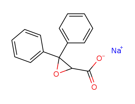 Oxiranecarboxylic acid, 3,3-diphenyl-, sodium salt