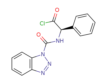 (R)-[(Benzotriazole-1-carbonyl)-amino]-phenyl-acetyl chloride