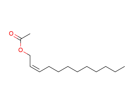 Molecular Structure of 84801-15-0 (2-dodecen-1-ol, acetate, (2Z)-)