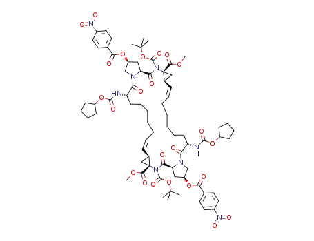 C<sub>74</sub>H<sub>96</sub>N<sub>8</sub>O<sub>24</sub>