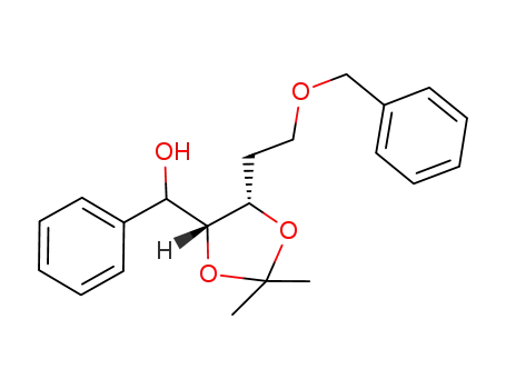 1-O-benzyl-2-deoxy-3,4-O-(1-methylethylidene)-5-C-phenyl-D-erythro-pentitol