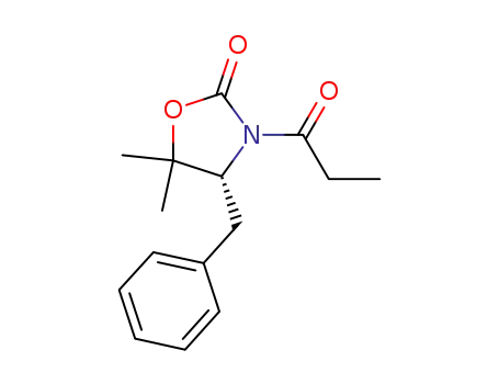 (R)-4-benzyl-5,5-dimethyl-3-propionyloxazolidin-2-one