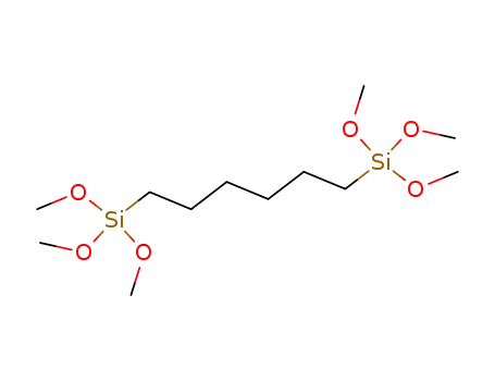 Molecular Structure of 87135-01-1 (1,6-Bis(trimethoxysilyl)hexane)