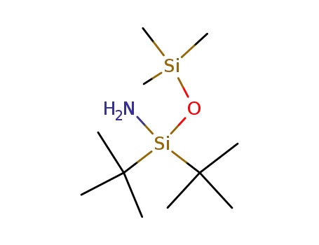 Disiloxanamine, 1,1-bis(1,1-dimethylethyl)-3,3,3-trimethyl-