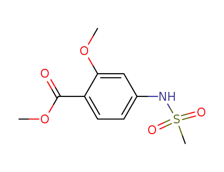 메틸 2-메톡시-4-[(메틸술포닐)아미노]-벤조에이트