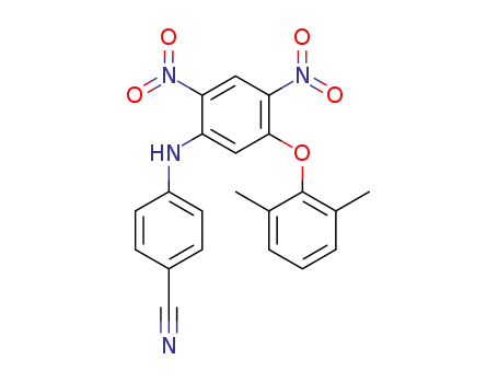 N-(4'-cyanophenyl)-5-(2'',6''-dimethylphenoxy)-2,4-dinitroaniline