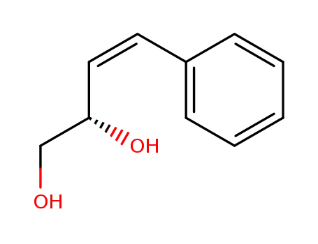 Molecular Structure of 732248-53-2 ((2S,3Z)-4-phenylbut-3-ene-1,2-diol)