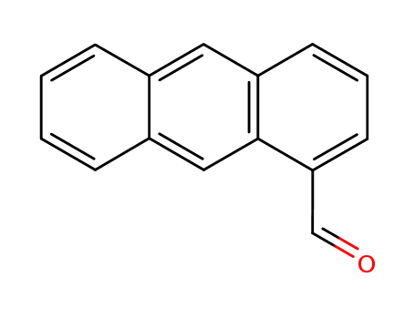 Molecular Structure of 1140-79-0 (Anthracene-1-carbaldehyde)