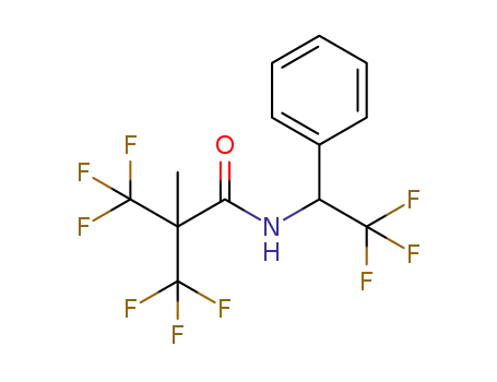 2,2-ditrifluoromethyl-N-(2,2,2-trifluoro-1-phenylethyl)-propanamide