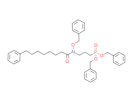 {3-[(benzyloxy)(8-phenyl-octanoyl)amino]propyl}phosphonic acid dibenzyl ester