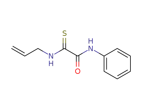 Molecular Structure of 104097-46-3 (2-(allylamino)-N-phenyl-2-thioxoacetamide)