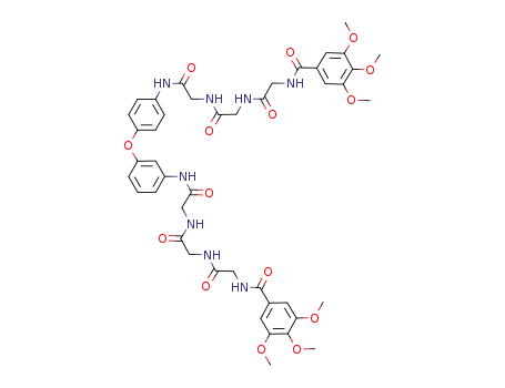 Molecular Structure of 1037570-08-3 (C<sub>44</sub>H<sub>50</sub>N<sub>8</sub>O<sub>15</sub>)
