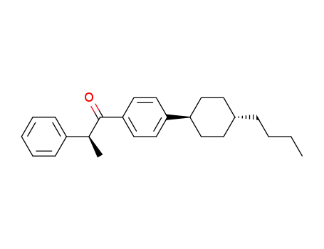1-Propanone, 1-[4-(trans-4-butylcyclohexyl)phenyl]-2-phenyl-, (2S)-