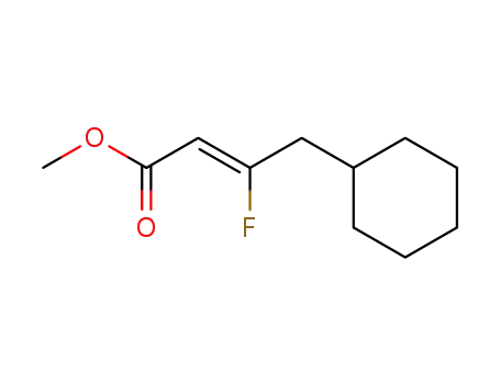 2-Butenoicacid,4-cyclohexyl-3-fluoro-,methylester,(2Z)-(9CI)